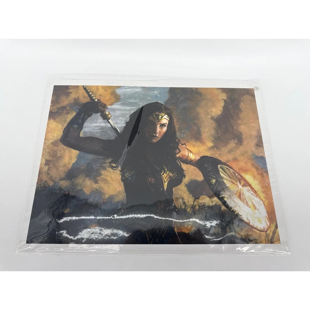 Wonder Woman Art Print 11x17 Sword Shield DC Comics Poster Unframed Fan Art 744